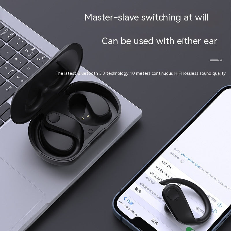 Ear Mounted Wireless Bluetooth Earphones