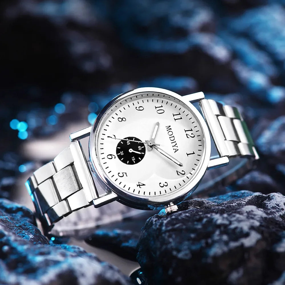 Silver watch Rosales X Obando Luxury