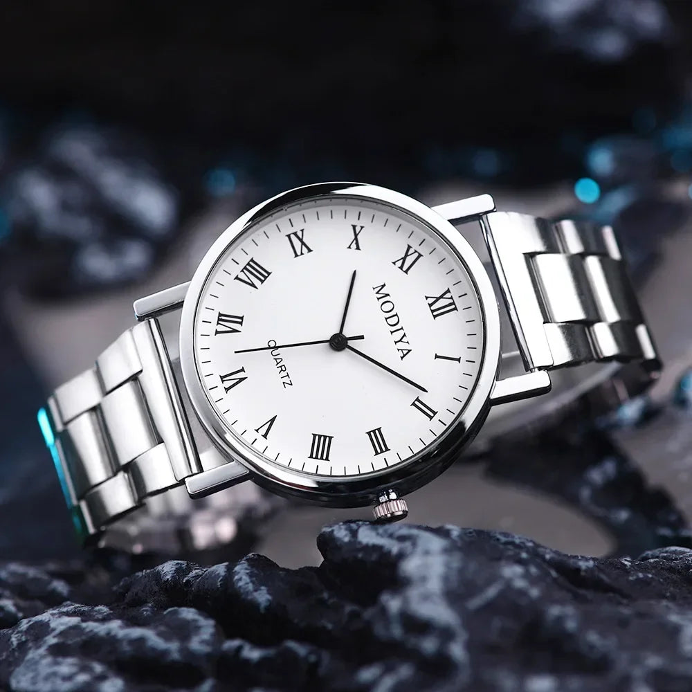 Silver watch Rosales X Obando Luxury