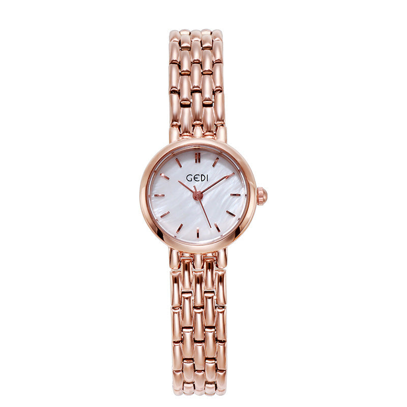 Ultra-thin Waterproof Quartz Women's Watch Good-looking Small Dial